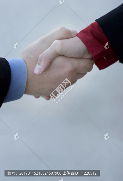 商業(yè)的握手