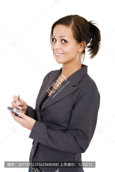 隨著PDA的商業(yè)女性