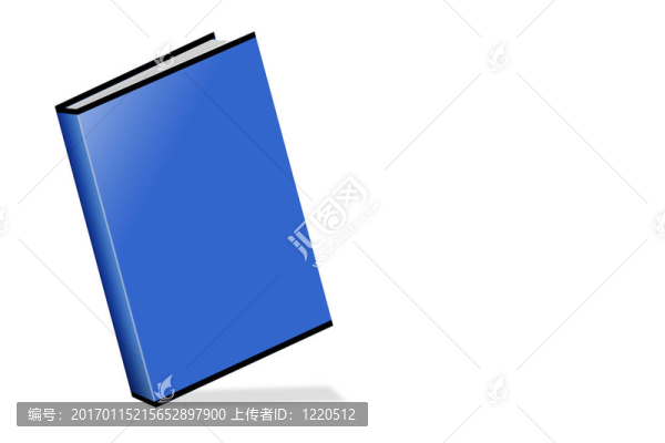 藍(lán)色的書