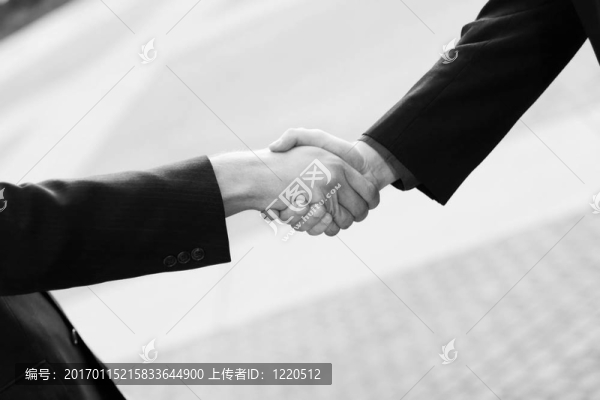 商業(yè)的握手