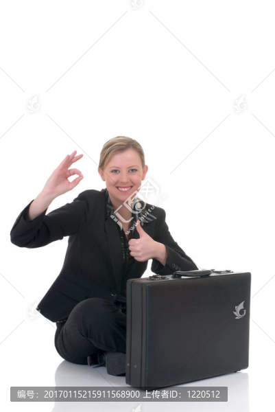 漂亮的女商人