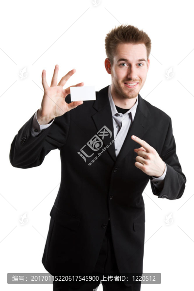 有名片的商人