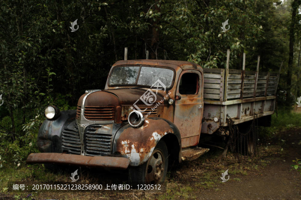 廢棄的汽車