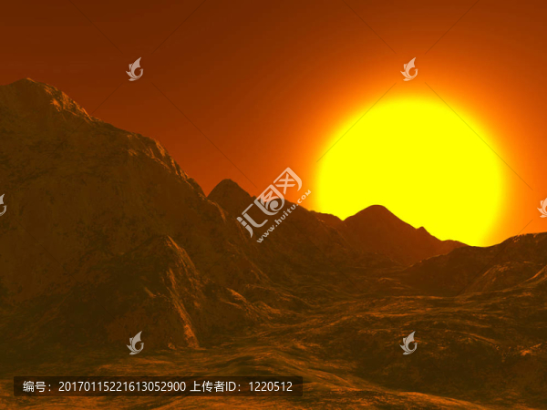 從Mars的景觀