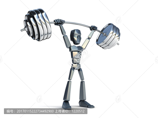 3D男子持有重