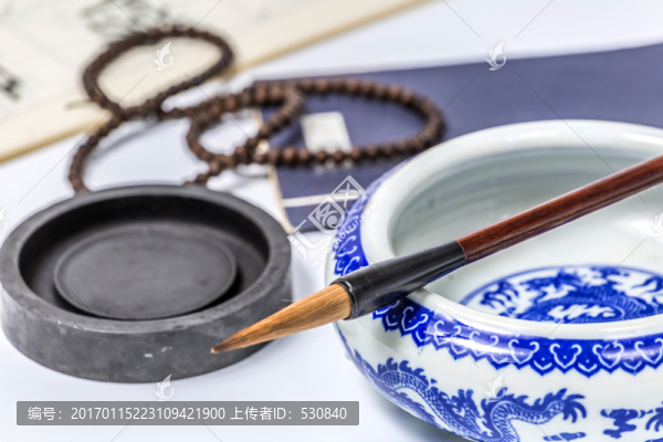 文房四寶,筆墨紙硯