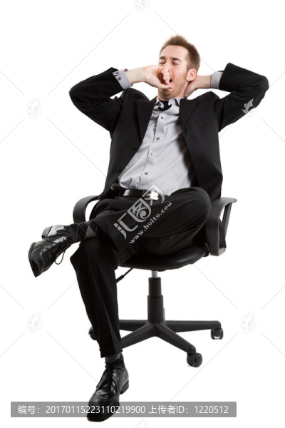 疲憊的商人