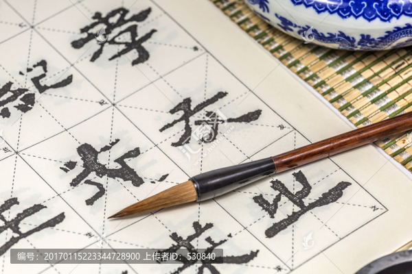 文房四寶,筆墨紙硯