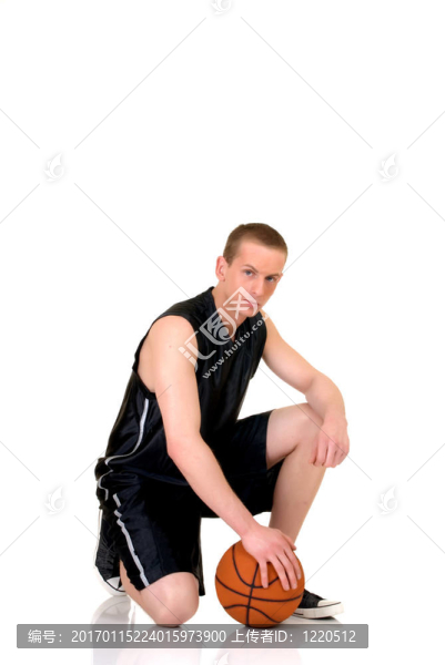 青年男子籃球運動員