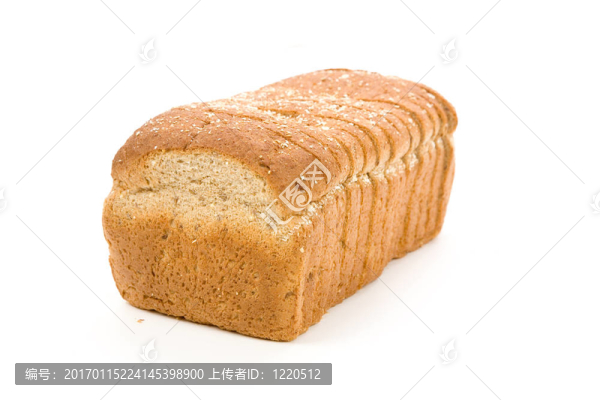 Brown,Bread切片