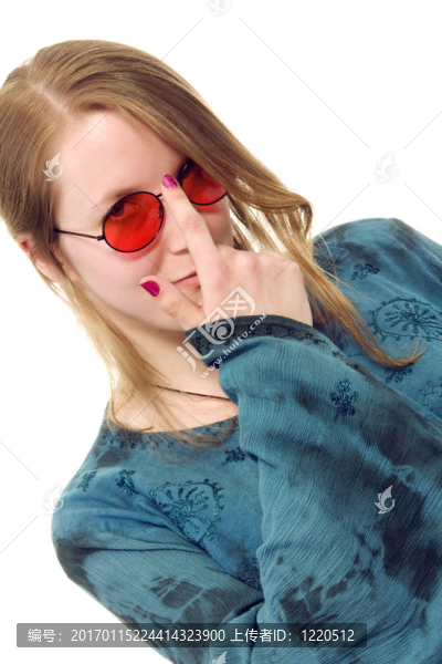 嬉皮士女孩