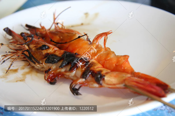 烤蝦