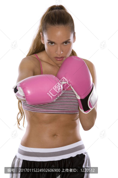 女拳擊手