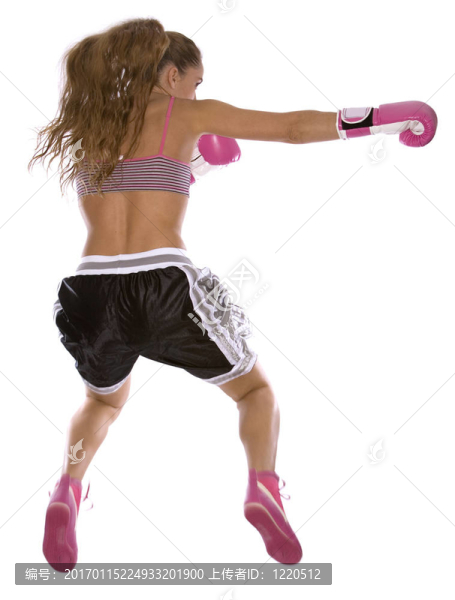 女拳擊手