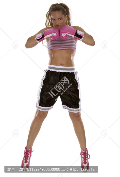 女拳擊手