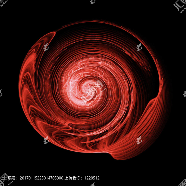 渦流的光線