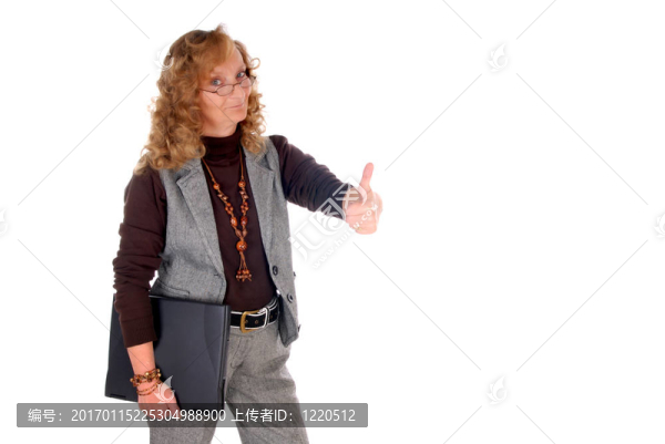中年女商人