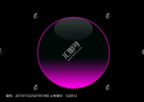 粉色的霓虹燈底空