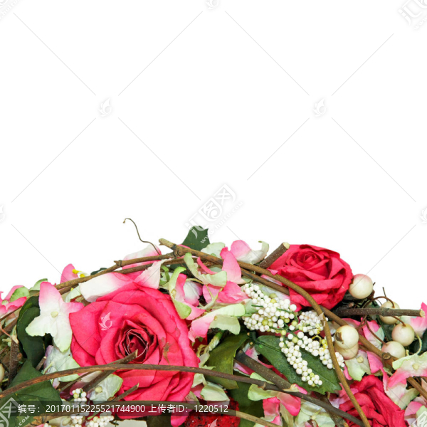 玫瑰花環(huán)的細(xì)節(jié)