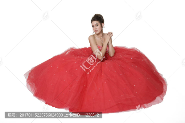 舞會上的美女
