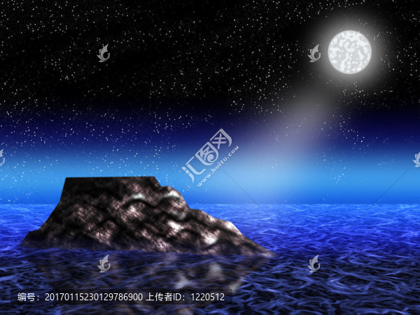 海中的巖石