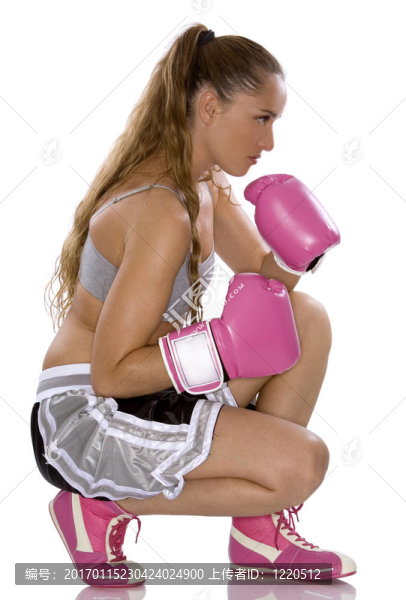 女拳擊手
