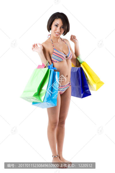 購(gòu)物的女人