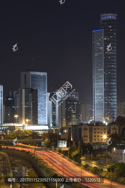 夜晚的城市