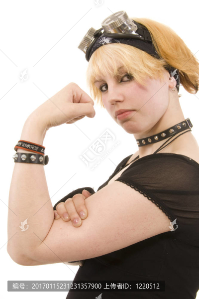 年輕的另類女孩