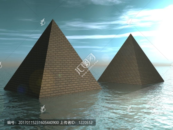 淹死的金字塔