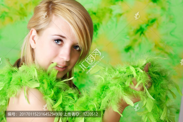十幾歲的女孩