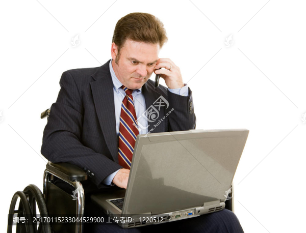 殘疾商人連接