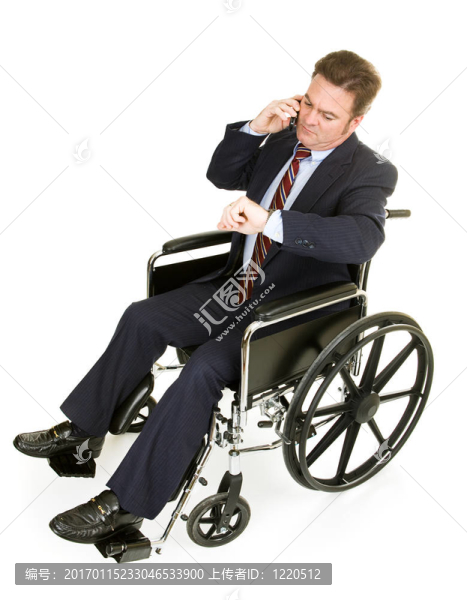 殘疾商人遲到