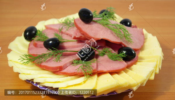 火腿和奶酪
