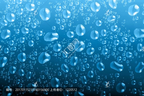 大、小水滴