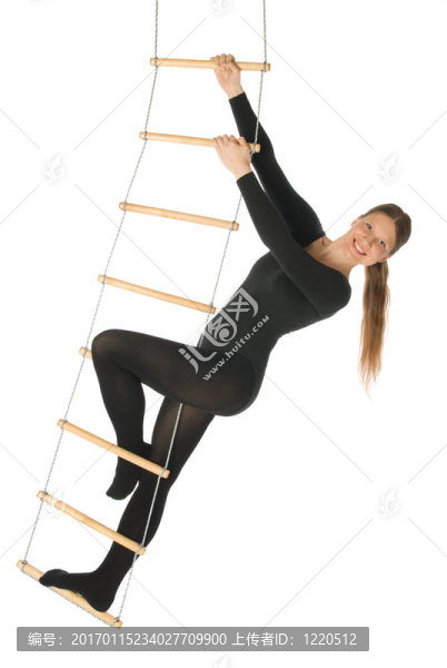 繩子上的女人
