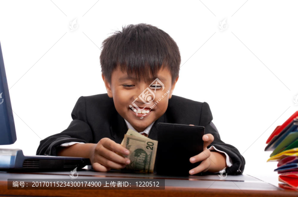 成功的年輕商人