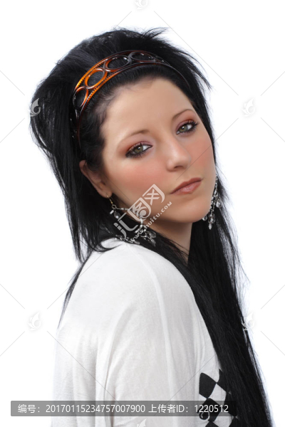 年輕漂亮的女人