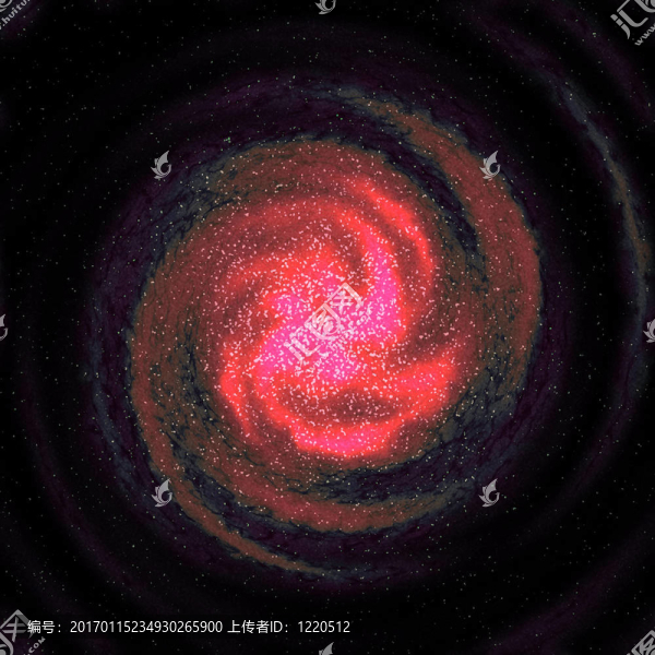 星光燦爛的銀河