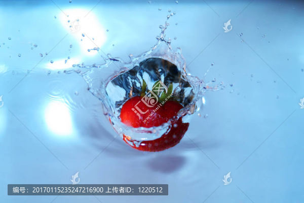 水的草莓