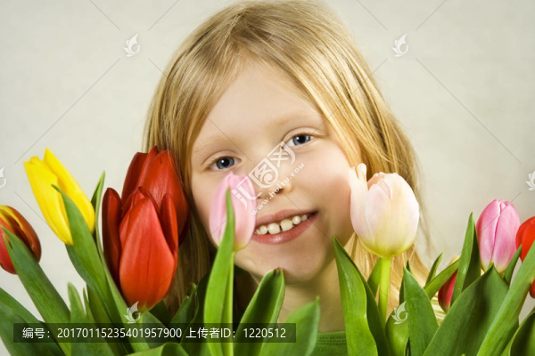 女孩，TULPs