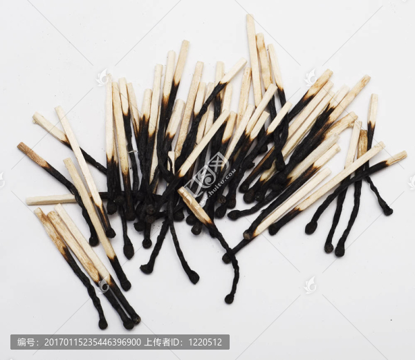 燃燒過(guò)的火柴