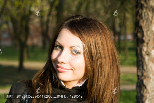 尼斯女孩的肖像戶外1