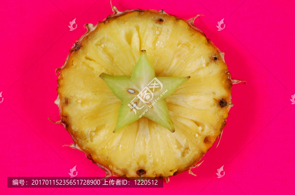 菠蘿和荔枝