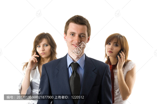 三商務(wù)人士。
