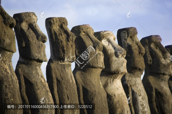雕像在復(fù)活島