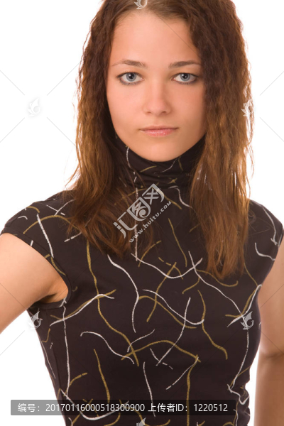 年輕的女人