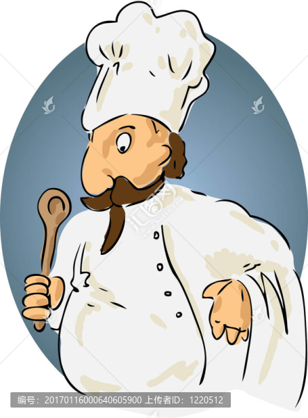 卡通廚師-匯圖網(wǎng) www.fosd68.com 卡通廚師