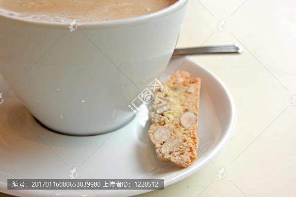 咖啡和餅干