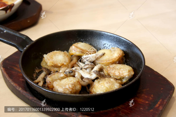 炸干貝